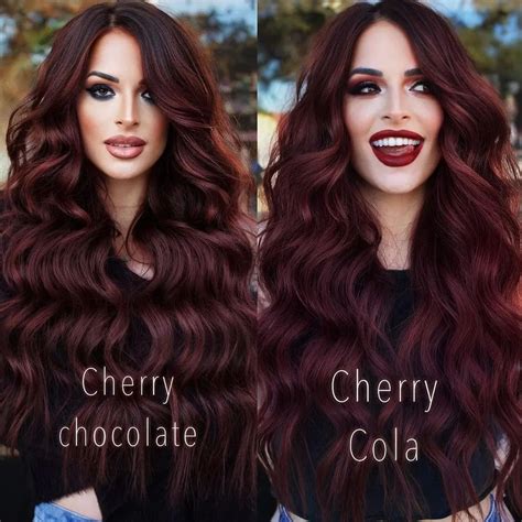 chocolate cherry hair color|best chocolate cherry hair color.